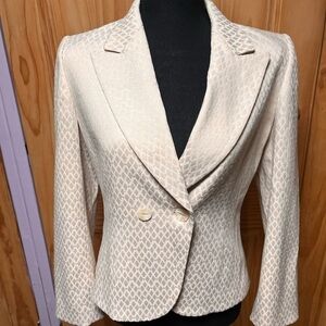 Tahari Cream Blazer